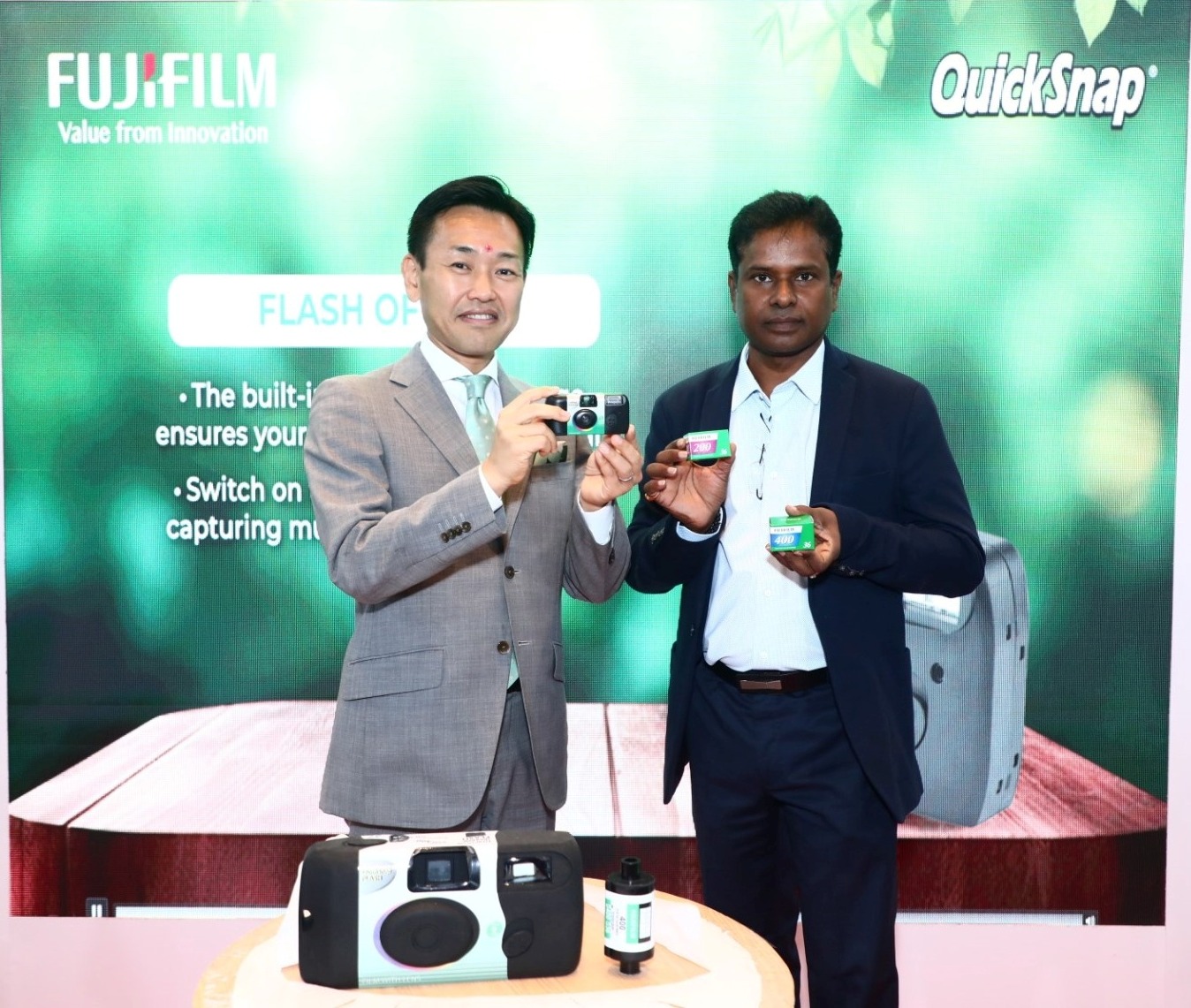 Igniting Nostalgia FUJIFILM India introduces QuickSnap FLASH Superia X